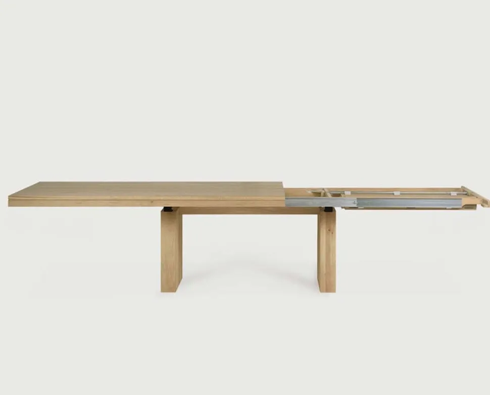 Double Matbord | Ek | 200-300 cm