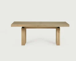 Double Matbord | Ek | 200-300 cm