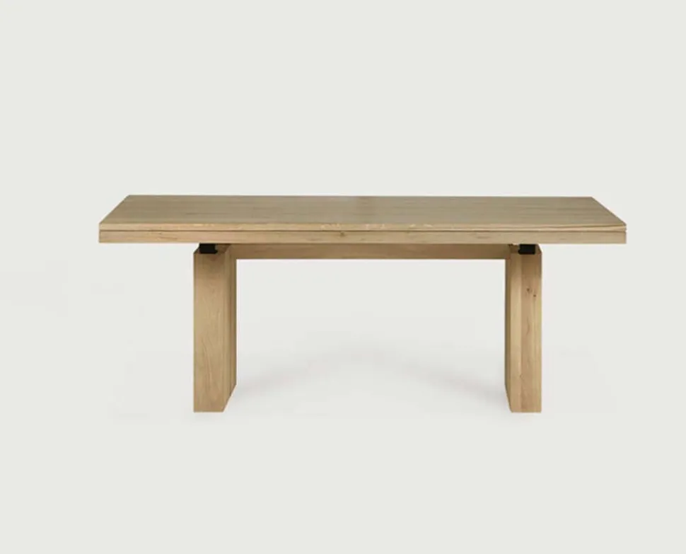 Double Matbord | Ek | 200-300 cm