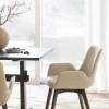 Drimsdale Karmstol | Beige, Brun Ek