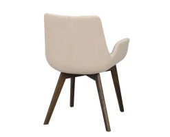 Drimsdale Karmstol | Beige, Brun Ek