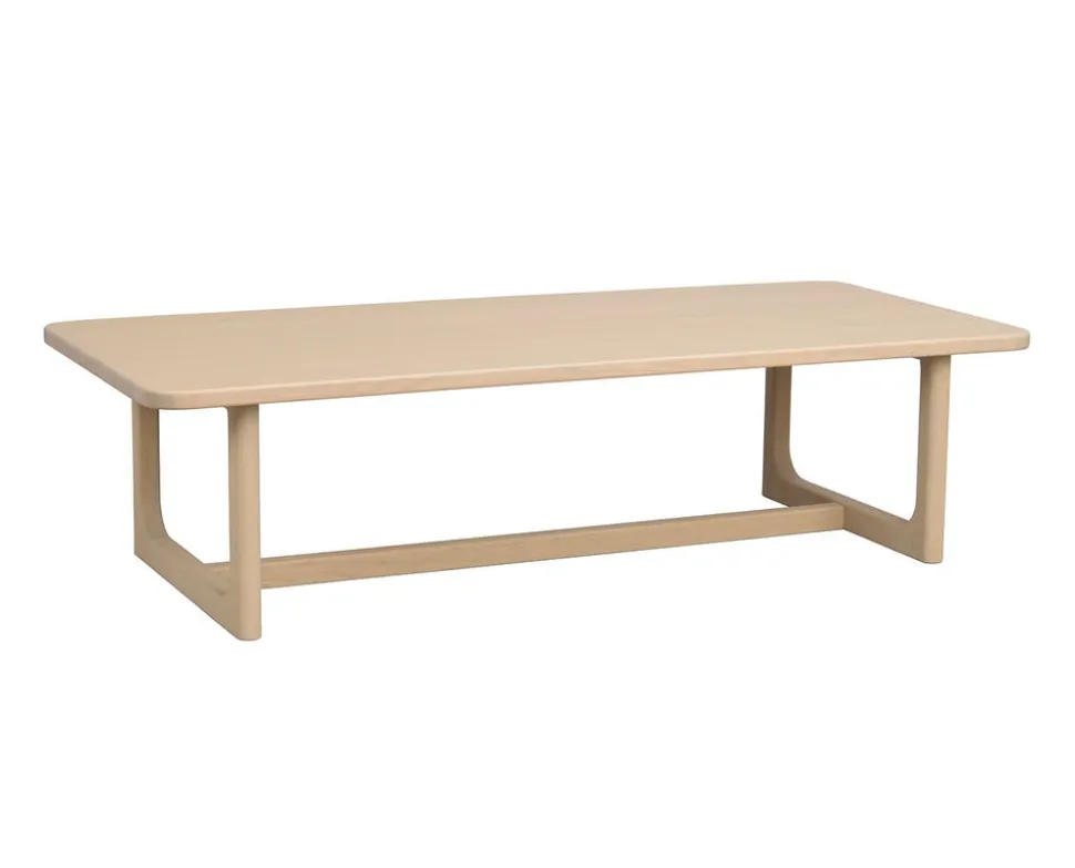 Driscoll Soffbord 160x70 | Vitpigmenterad Ek
