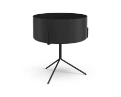 Drum Bord med Planteringskruka | 36 CM