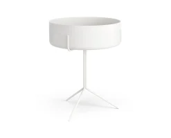 Drum Bord med Planteringskruka | 46 CM
