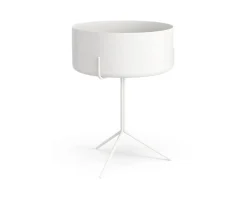 Drum Bord med Planteringskruka | 46 CM
