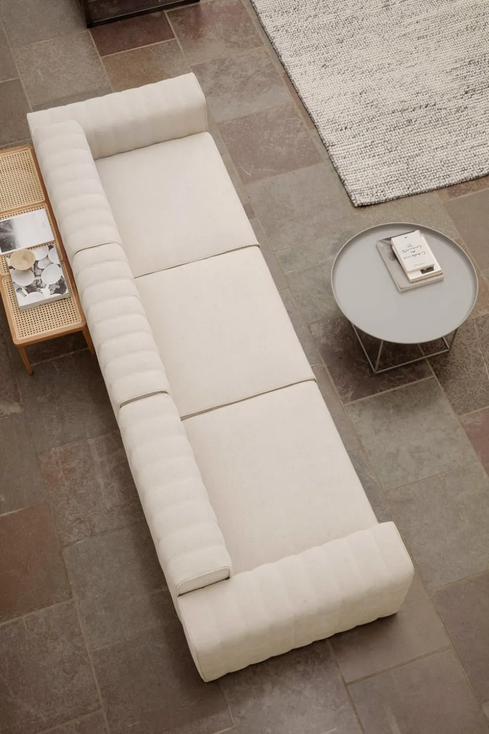 Duke Soffbord | Smalle Antique White