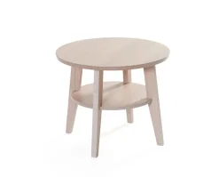 Eagle Soffbord 60 | Vitpigmenterad Ek