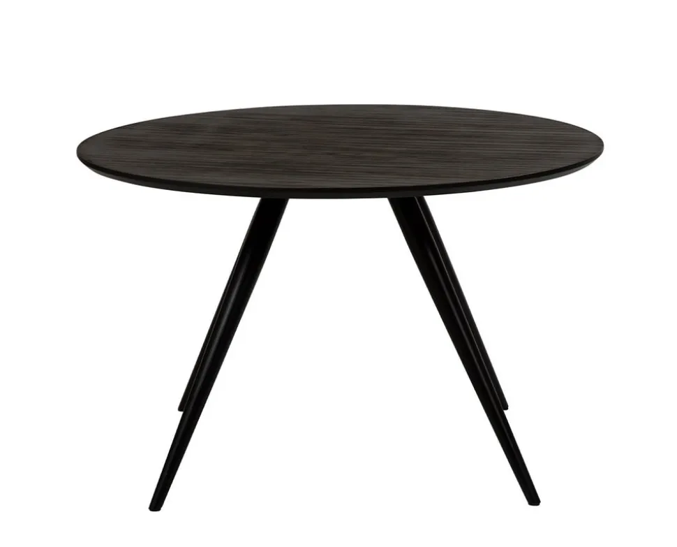 Eclipse Bord Ø120 | Gråbetsad Ask