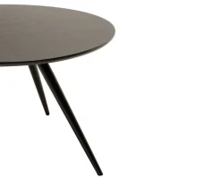 Eclipse Bord Ø120 | Svartbetsad Ask