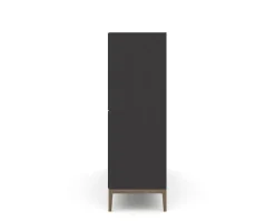 Edge 2.0 Bokhylla | Black/ Burned Walnut | 8 Hyllor