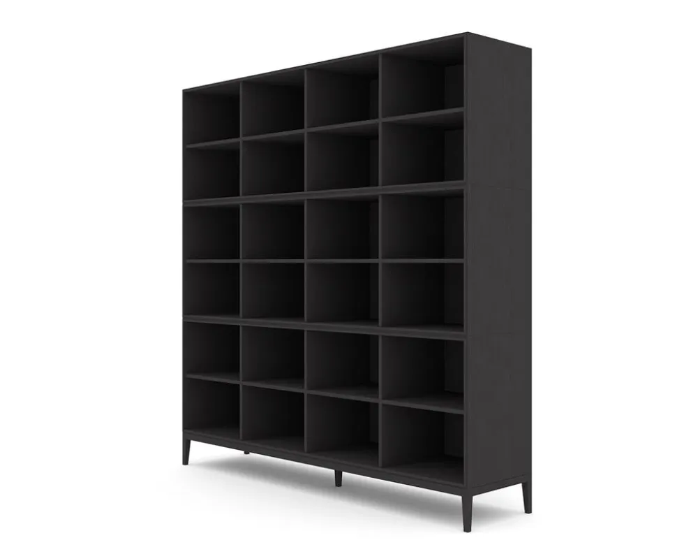 Edge 2.0 Bokhylla | Black | 12 Hyllor