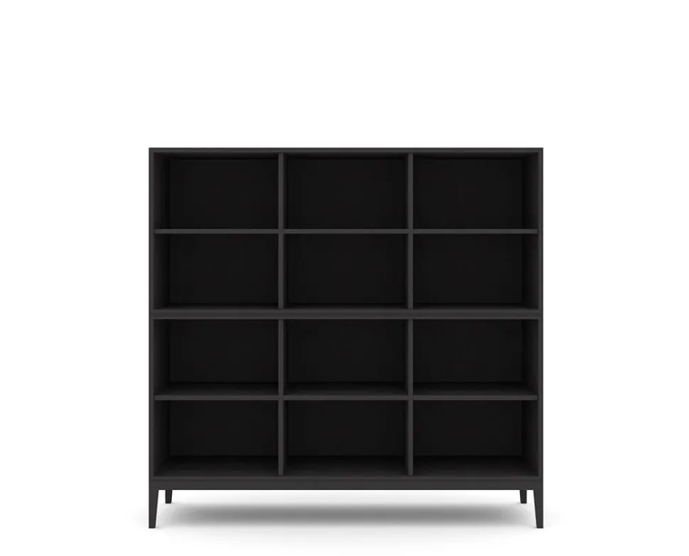 Edge 2.0 Bokhylla | Black | 6 Hyllor