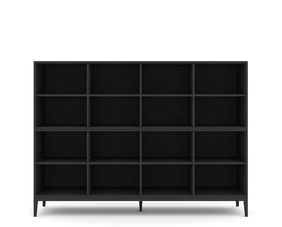 Edge 2.0 Bokhylla | Black | 8 Hyllor