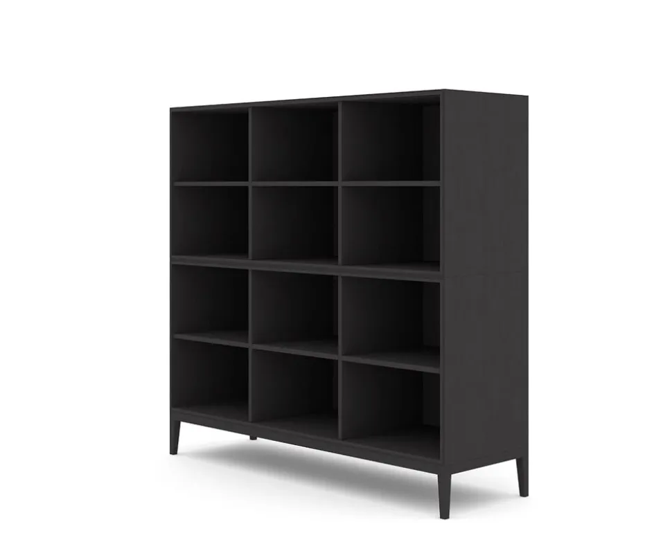 Edge 2.0 Bokhylla | Black | 6 Hyllor