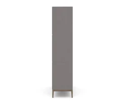Edge 2.0 Bokhylla | Grey/ Burned Walnut | 12 Hyllor