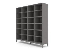 Edge 2.0 Bokhylla | Grey | 12 Hyllor
