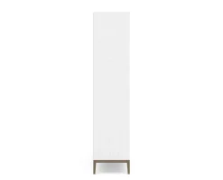 Edge 2.0 Bokhylla | White/ Burned Walnut | 9 Hyllor