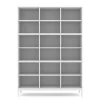 Edge 2.0 Bokhylla | White | 9 Hyllor