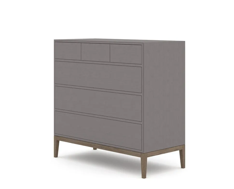 Edge 2.0 Byrå | Grey/ Burned Walnut