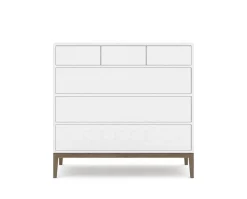 Edge 2.0 Byrå | White/ Burned Walnut
