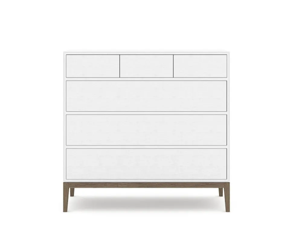 Edge 2.0 Byrå | White/ Burned Walnut
