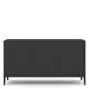 Edge 2.0 Skänk 3 Dörrar | Black