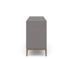 Edge 2.0 Skänk 4 Dörrar | Grey/ Burned Walnut