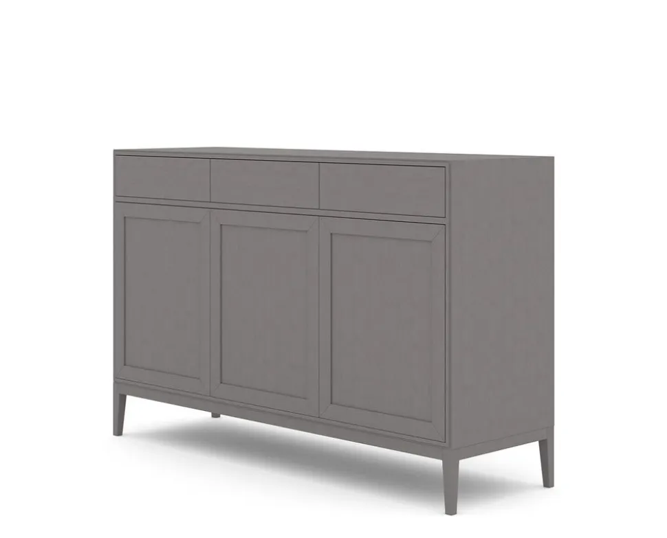 Edge 2.0 Skänk 3 Dörrar + 3 Lådor | Grey