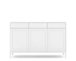 Edge 2.0 Skänk 3 Dörrar + 3 Lådor | White