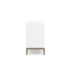 Edge 2.0 Skänk 3 Dörrar + 3 Lådor | White/ Burned Walnut