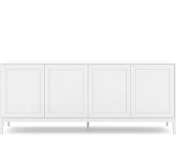 Edge 2.0 Skänk 4 Dörrar | White
