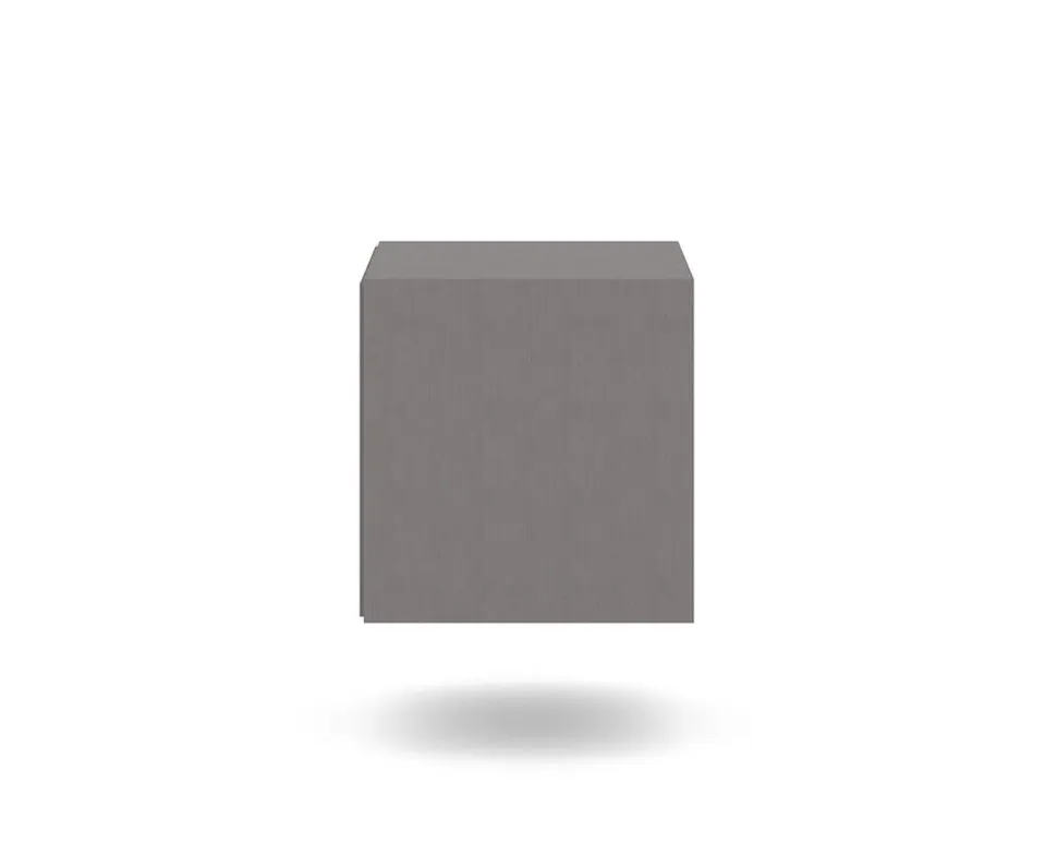 Edge 2.0 Sängbord | Grey, Vägghängd