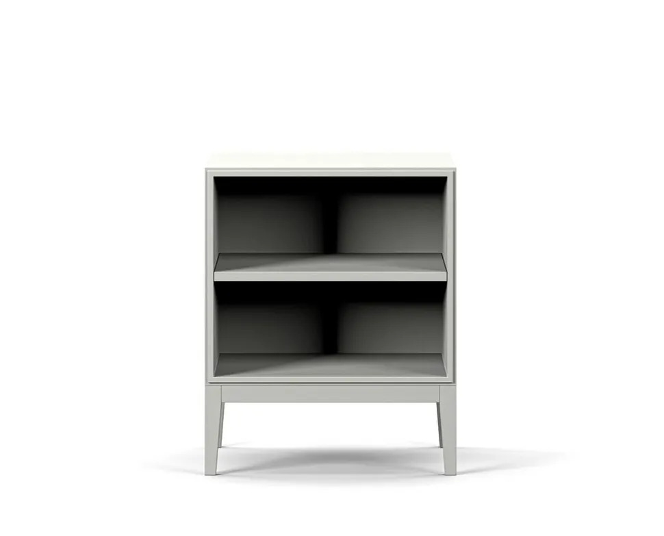 Edge 2.0 Sängbord | White, Hylla
