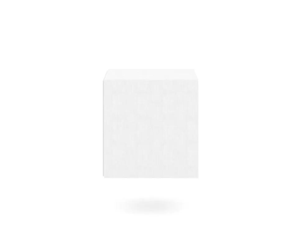 Edge 2.0 Sängbord | White, Vägghängd