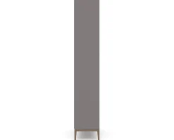 Edge 2.0 Vitrinskåp, 4 Dörrar | Grey/ Burned Walnut