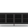 Edge 2.0 Vitrinskåp | 4 Dörrar, 1-Sektion, Black