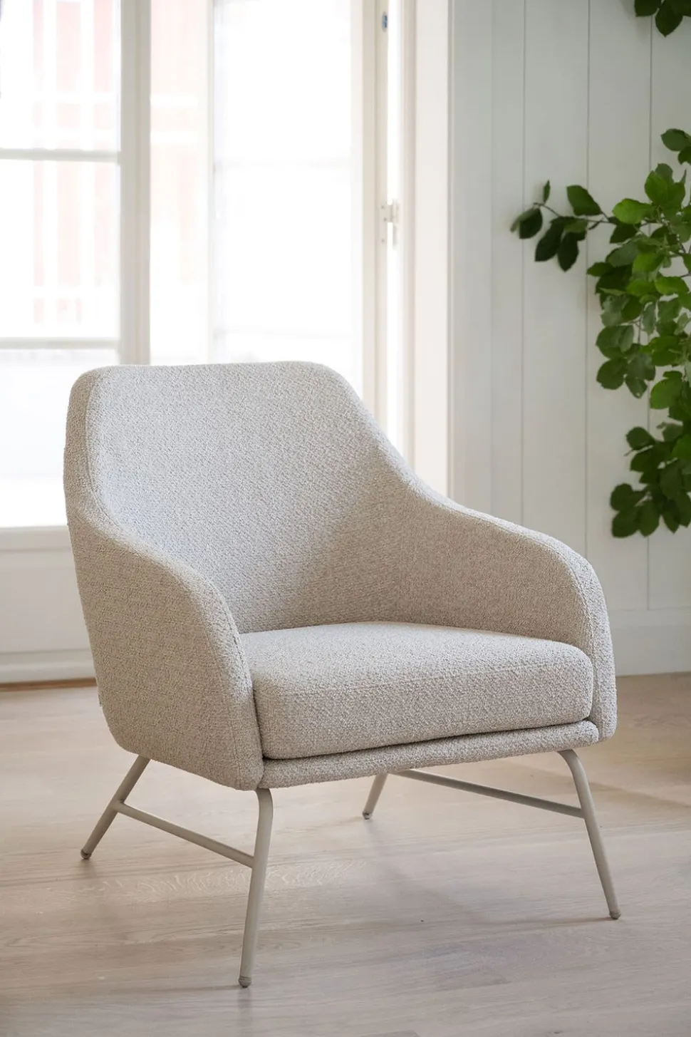 Eldwin Fåtölj | Tyg Beige
