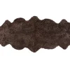 Ella Korthårigt Fårskinn | 200x60 Cappuccino