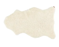 Ella Korthårigt Fårskinn | 100x60 Creme