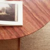 Epic Matbord Ø130 Burnt Red Travertine