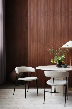 Epic Matbord Ø130 Burnt Red Travertine