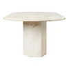 Epic Matbord Ellips 240×120 Neutral White Travertine