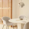 Epic Matbord Ø130 Neutral White Travertine