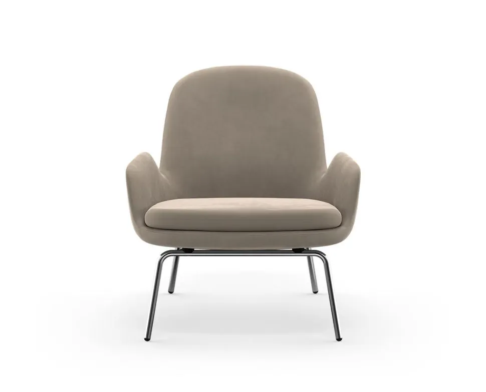 Era Lounge Chair | Låg | Krom
