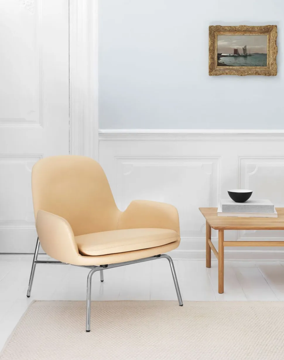 Era Lounge Chair | Låg | Krom