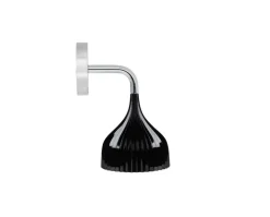 E' Vägglampa Black
