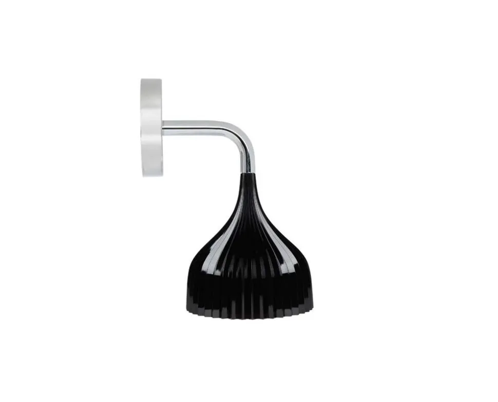E' Vägglampa Black