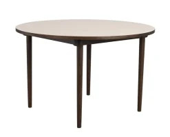 Fairmount Matbord Ø120 | Beige HPL/Brun Ek