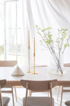 Fairmount Matbord 220x95 | Beige HPL/Vitpigm. Ek