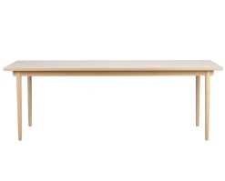 Fairmount Matbord 220x95 | Beige HPL/Vitpigm. Ek